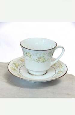 Cup & Saucer Spring Sonnet by Kenmark Fine China